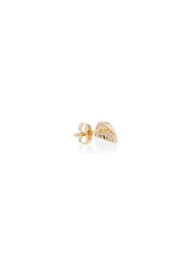 Shop Andrea Fohrman 18kt 'rainbow' Gelbgoldohrringe Mit Diamanten In Gold