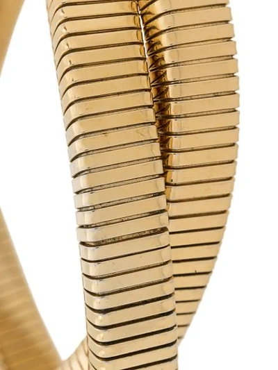Pre-owned Givenchy Watchband Bracelet In Gold