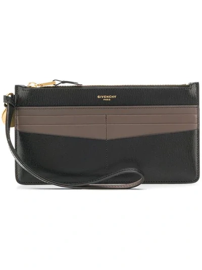 Shop Givenchy Classic Pouch In 002 Black