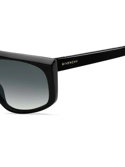 Shop Givenchy Sonnenbrille Mit Geradem Steg In Black