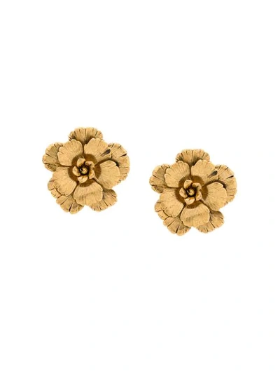 Shop Jennifer Behr Juniper Earrings In Gold