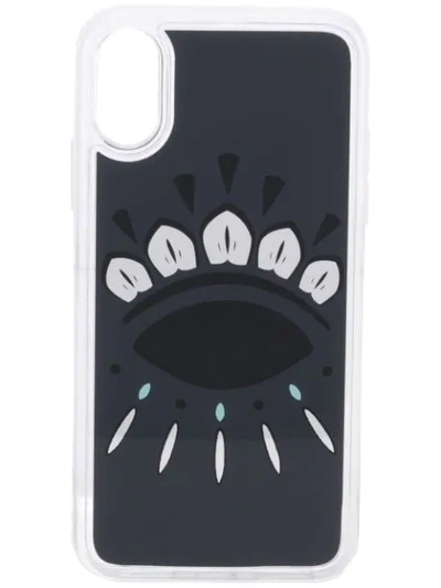 Shop Kenzo Eye Iphone X Case In Black