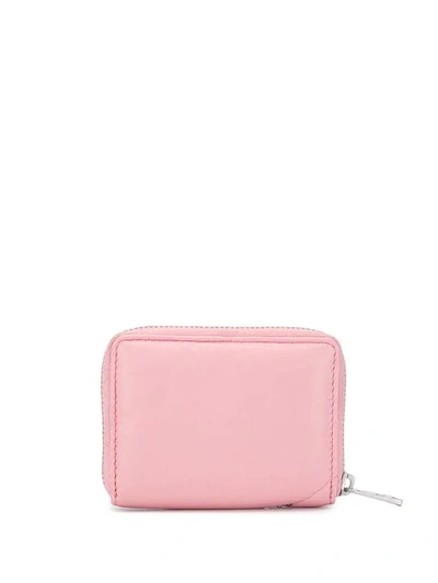 Shop Zadig & Voltaire Zadig&voltaire Studded Zip Wallet - Pink