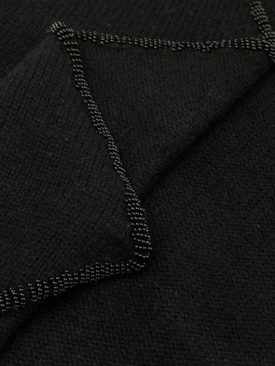 Shop Cashmere In Love 'bea' Schal In Black