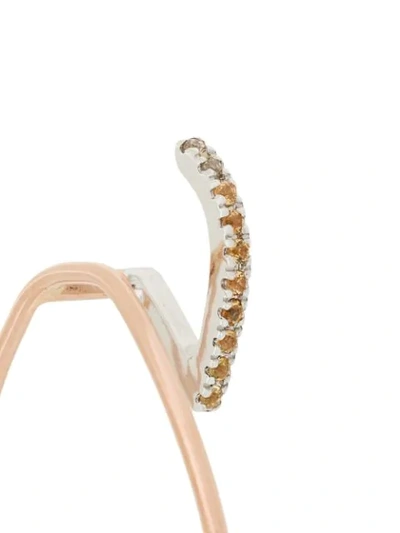 14kt rose gold Elodie Twirl earring