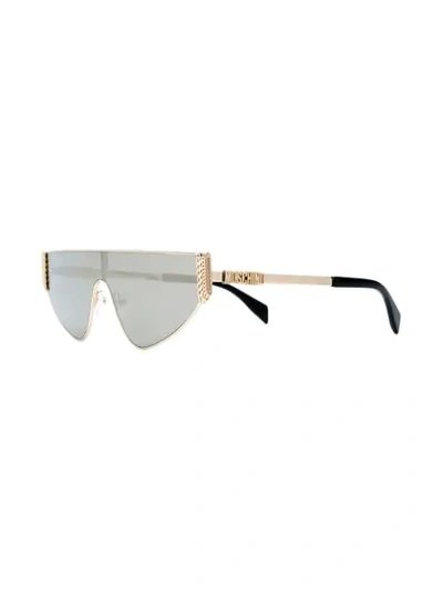 Shop Moschino Eyewear Mos022/s Sunglasses In Black