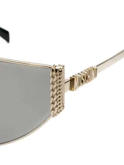 Shop Moschino Eyewear Mos022/s Sunglasses In Black
