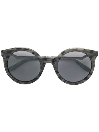 Shop Cartier Panthère De  Pantos-frame Sunglasses In Grey