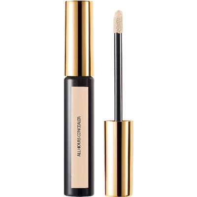 Shop Saint Laurent All Hours Concealer 0.75 Cool Porcelain 0.17 oz/ 5 ml In Black