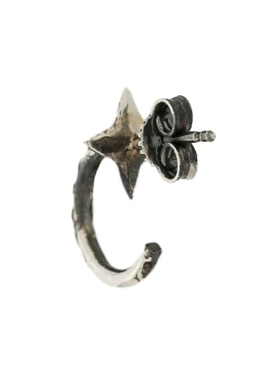 Shop Angostura Stone Embellished Single Earring In Silver