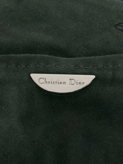 Shop Dior Christian  Vintage Classic Gloves - Grey