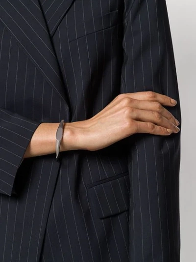 Maria Black Gordon Bangle Bracelet In Metallic