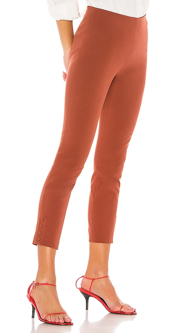 Shop Theory Snap Legging In Cognac