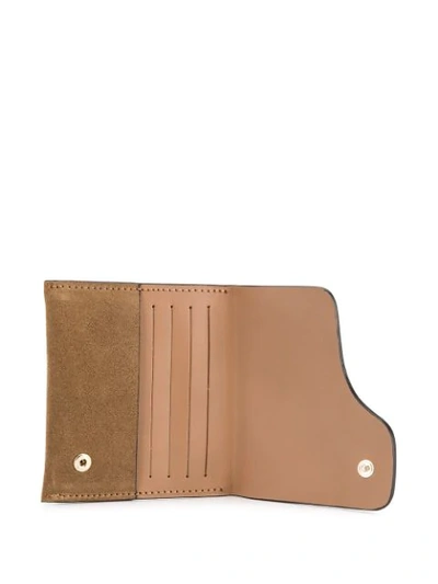 Shop Atp Atelier Olba Folding Cardholder - Brown