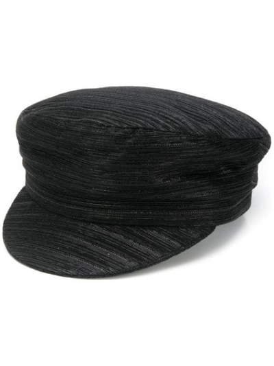 Shop Isabel Marant Evie Hat In Black
