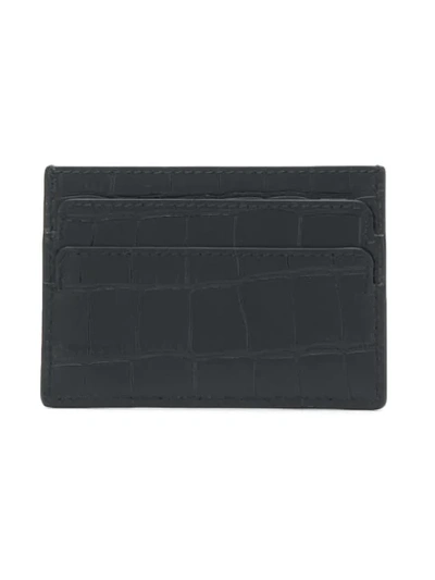 Shop Alexander Mcqueen Skull Cardholder - Black