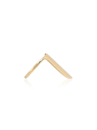 Shop Asherali Knopfer Fingernail Ring - Gold