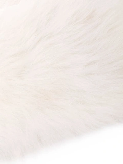 Shop Desa 1972 Fur Scarf In White