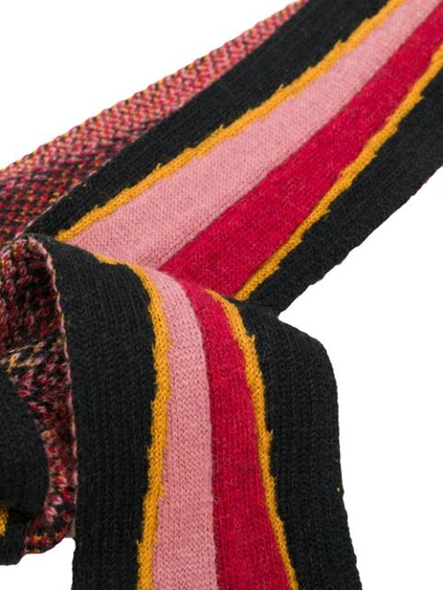 Shop Etro Knitted Belt - Black