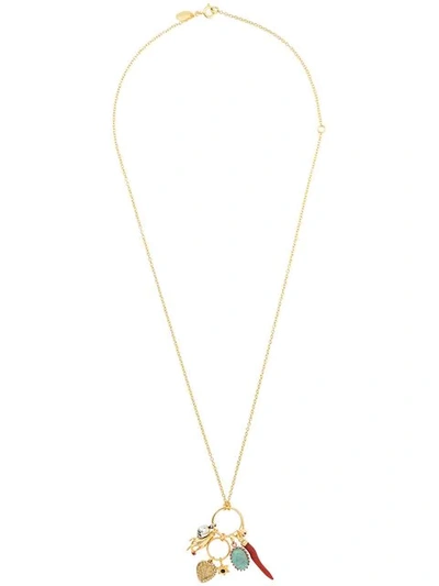 Shop Iosselliani Puro Pendant Necklace In Gold