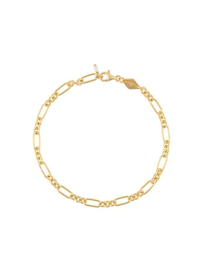 Shop Anni Lu 'lynx' Bracelet In Gold
