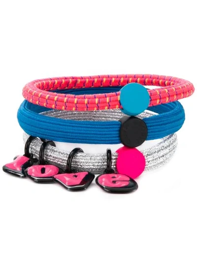 Shop Marc Jacobs 'love' Bracelet Set In Pink