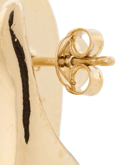 Shop Annelise Michelson Twirl Small Earrings In Gold