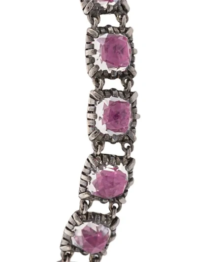 Shop Larkspur & Hawk Small Bella Paume Bracelet In Silver