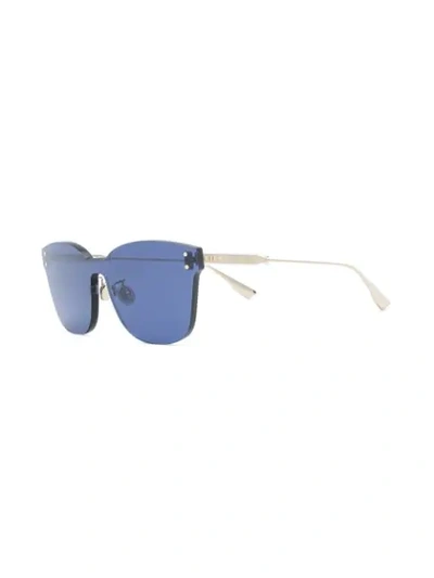 Shop Dior Colorquake2 Sunglasses In Blue