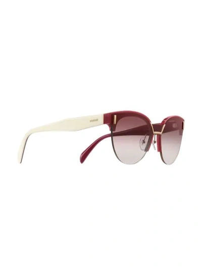Shop Prada Hide Sunglasses In Pink