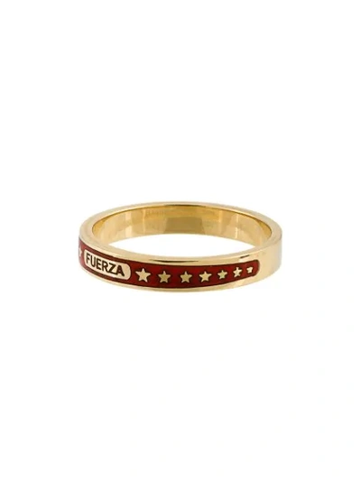Shop Foundrae Fuerza Ring - Metallic