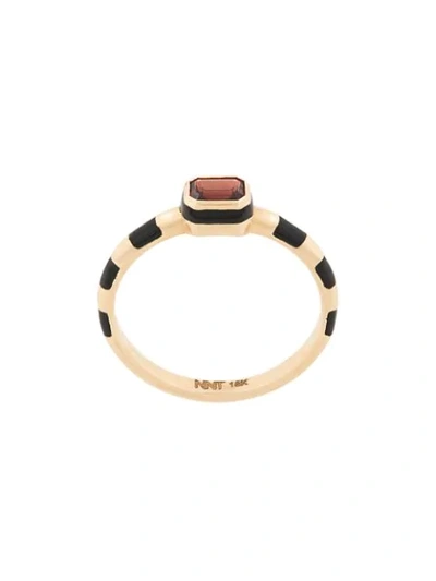 Shop Nevernot Grab And Go Ready 2 Radiate Ring In Metallic