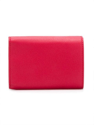 BALENCIAGA PAPER ZA MINI WALLET - 红色