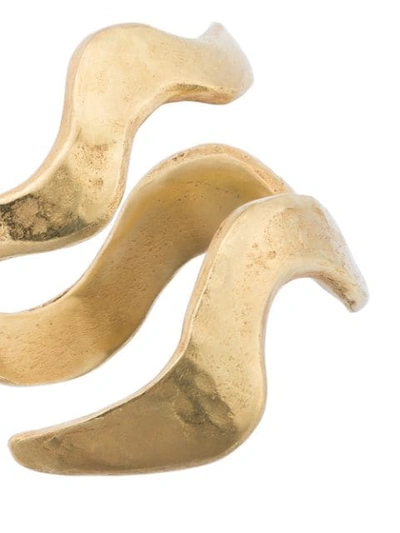 Shop Orit Elhanati Gold Nude Medium Ring - Metallic
