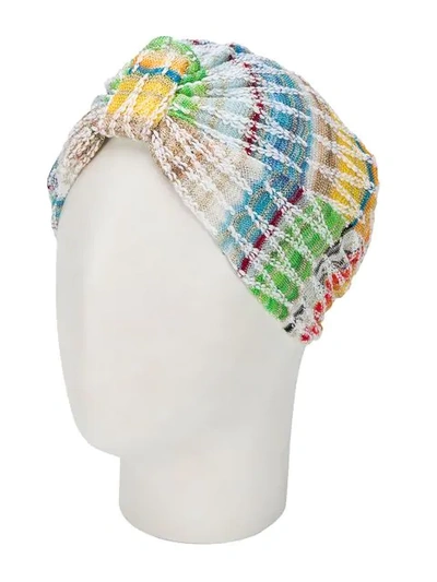 Shop Missoni Turban Mit Zickzackmuster In Sm05t