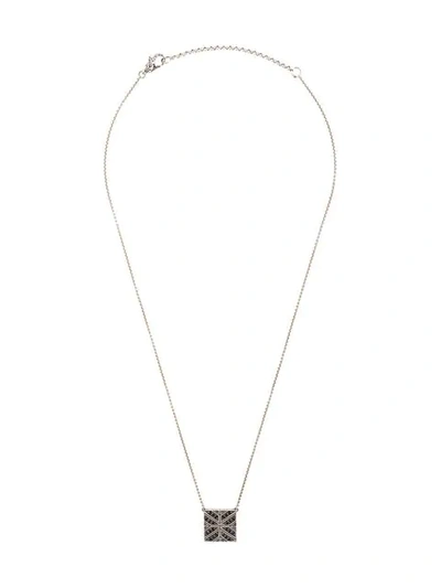 Shop John Hardy Modern Chain Sapphire Pendant Necklace In Silver