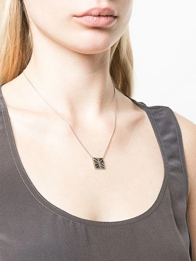 Shop John Hardy Modern Chain Sapphire Pendant Necklace In Silver