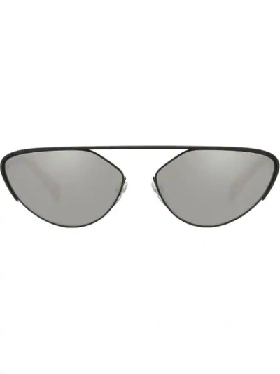 Shop Alain Mikli X Alexandre Vauthier Nadege Sunglasses In Black