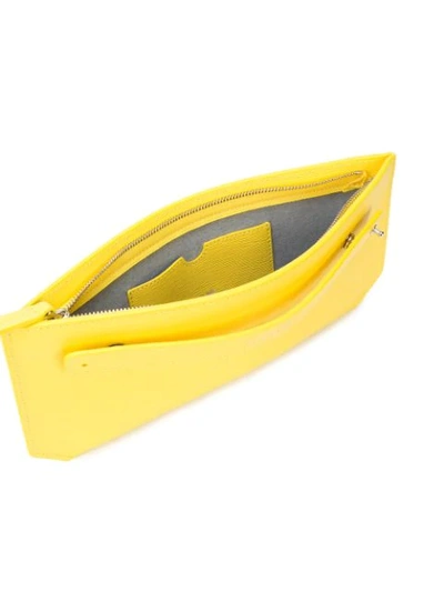 Shop Senreve Bracelet Pouch Bag In Yellow