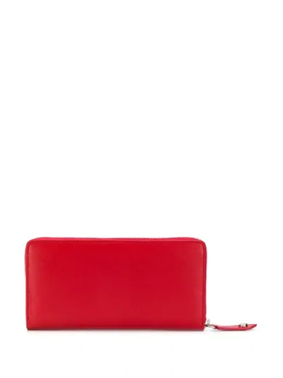 Shop Vivienne Westwood All-around Zip Wallet In Red