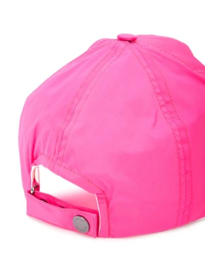 Shop Off-white Arrows Logo Patch Baseball Cap In Pink