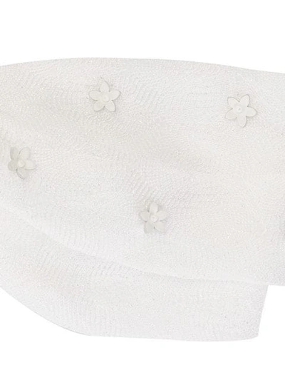 Shop Missoni Floral Applique Headband In White