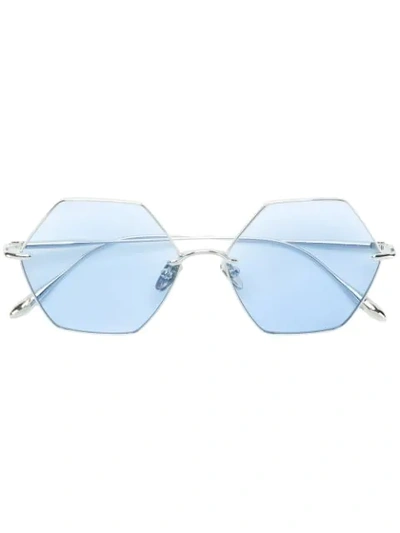 Shop Frency & Mercury California Signal Sunglasses In Metallic