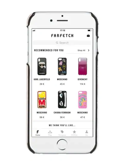 Shop Gucci 'mystic Cat' Iphone 8 Plus-hülle In White