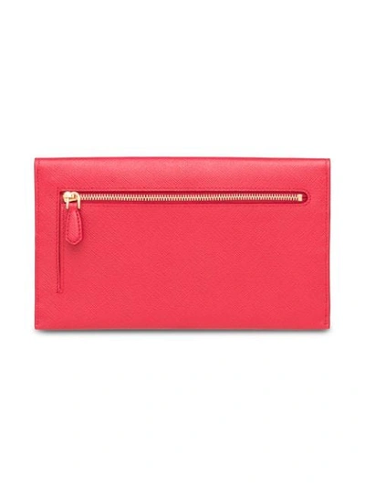 PRADA DOCUMENT HOLDER - 红色