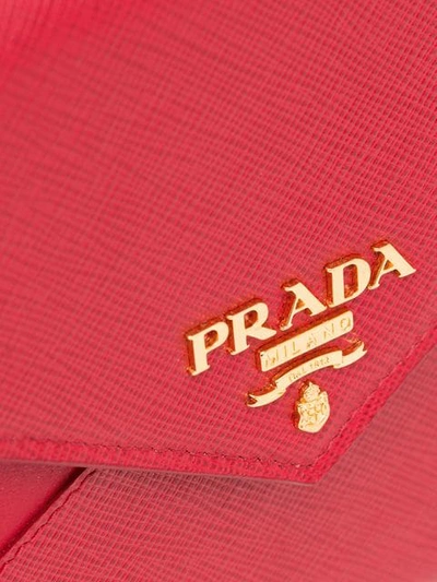 PRADA DOCUMENT HOLDER - 红色