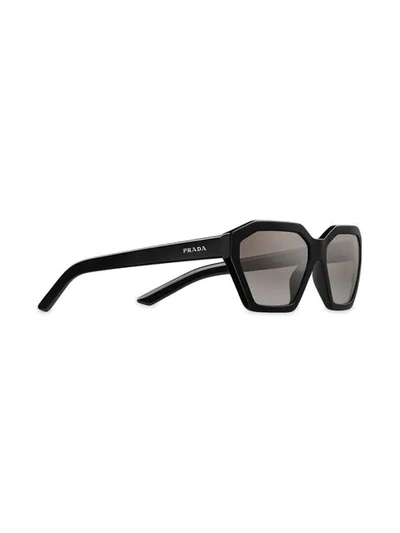 Shop Prada Disguise Sunglasses In Black