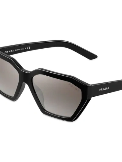 Shop Prada Disguise Sunglasses In Black