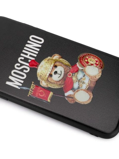 MOSCHINO IPHONE X/XS TEDDY BEAR CASE - 黑色