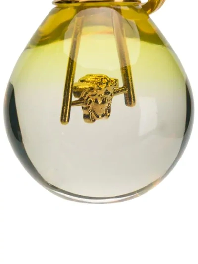 VERSACE MEDUSA LIGHT BULB KEYRING - 金色